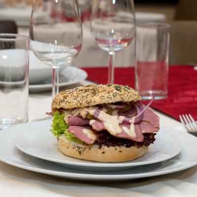 Pastrami Bagel  - Restaurant Lubella in Wien Führichgasse 1